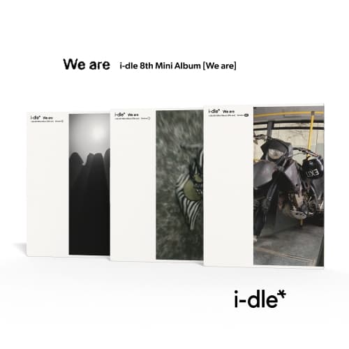 [세트/앨범3종] i-dle (아이들) – 8th Mini Album [We are]
