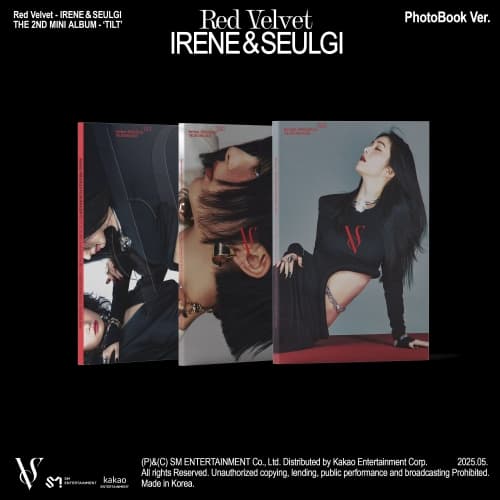 [세트/앨범3종] 레드벨벳-아이린&슬기 (Red Velvet - IRENE & SEULGI) - 미니2집 [TILT] (Photo Book Ver.)