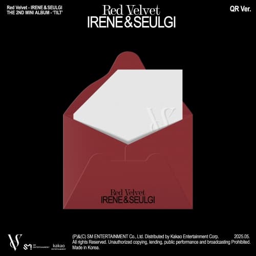 레드벨벳-아이린&슬기 (Red Velvet - IRENE & SEULGI) - 미니2집 [TILT] (QR Ver.스마트앨범)