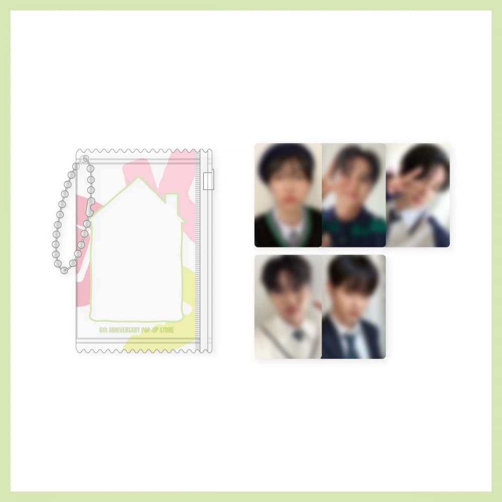 디케이지(DKZ)_03.포토카드 파우치_2025 DKZ 6TH ANNIVERSARY POP-UP STORE OFFICIAL MD