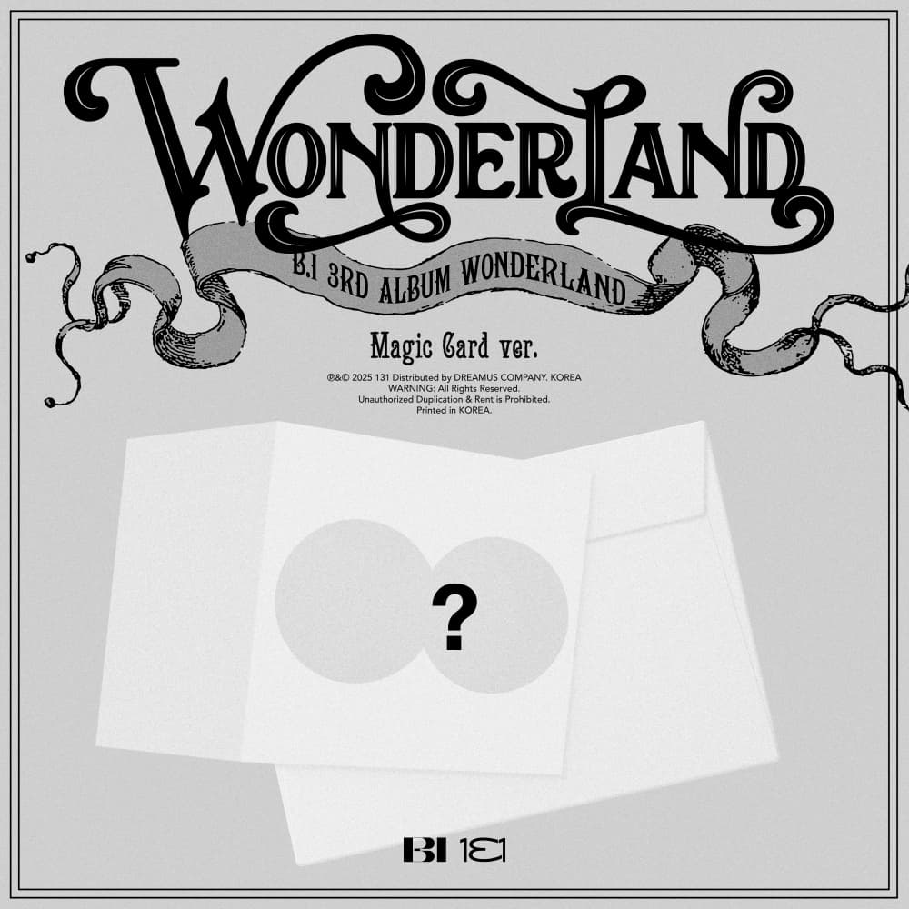 비아이 (B.I) - 정규3집 [WONDERLAND] (Magic card Ver.)
