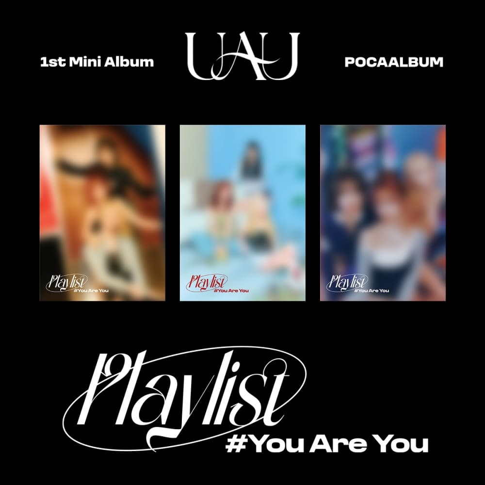 [세트/앨범3종] 유아유(UAU) - 미니1집 [Playlist #You Are You] (POCA ALBUM)
