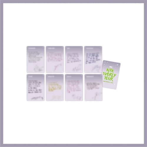 엔티엑스(NTX)_03.메시지 카드_2025 NTX WORLD TOUR OUR TRACK IN SEOUL OFFICIAL MD