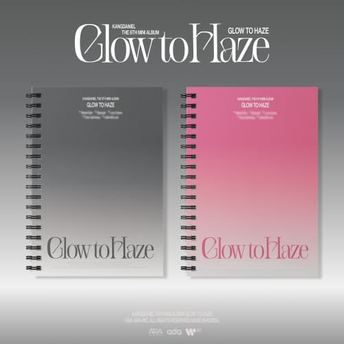 [세트/앨범2종] 강다니엘 (KANG DANIEL) - Glow to Haze (Photo Book Ver.)