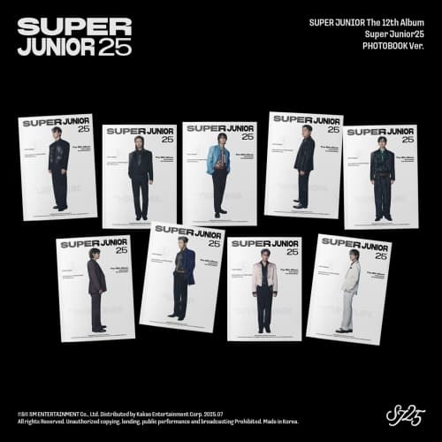 슈퍼주니어 (Super Junior) - 정규12집 [Super Junior25] (PHOTOBOOK Ver. / 랜덤)