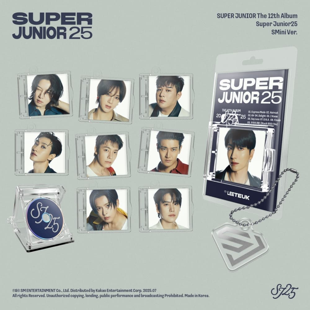 슈퍼주니어 (Super Junior) - 정규12집 [Super Junior25] (SMini Ver.)(스마트앨범 / 랜덤)