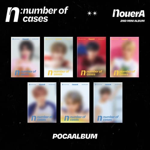 [세트/앨범7종] NouerA(누에라) - 미니 2집 [n: number of cases] (POCA)