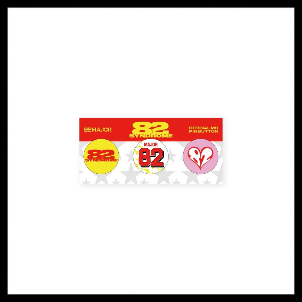 82메이저(82MAJOR)_03.핀버튼 세트_82MAJOR 4th CONCERT <82 SYNDROME> OFFICIAL MD
