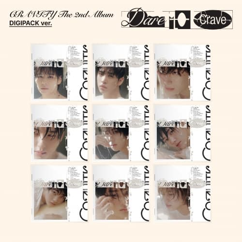 [세트/앨범9종] CRAVITY (크래비티) - The 2nd Album [Dare to Crave] (DIGIPACK ver.)