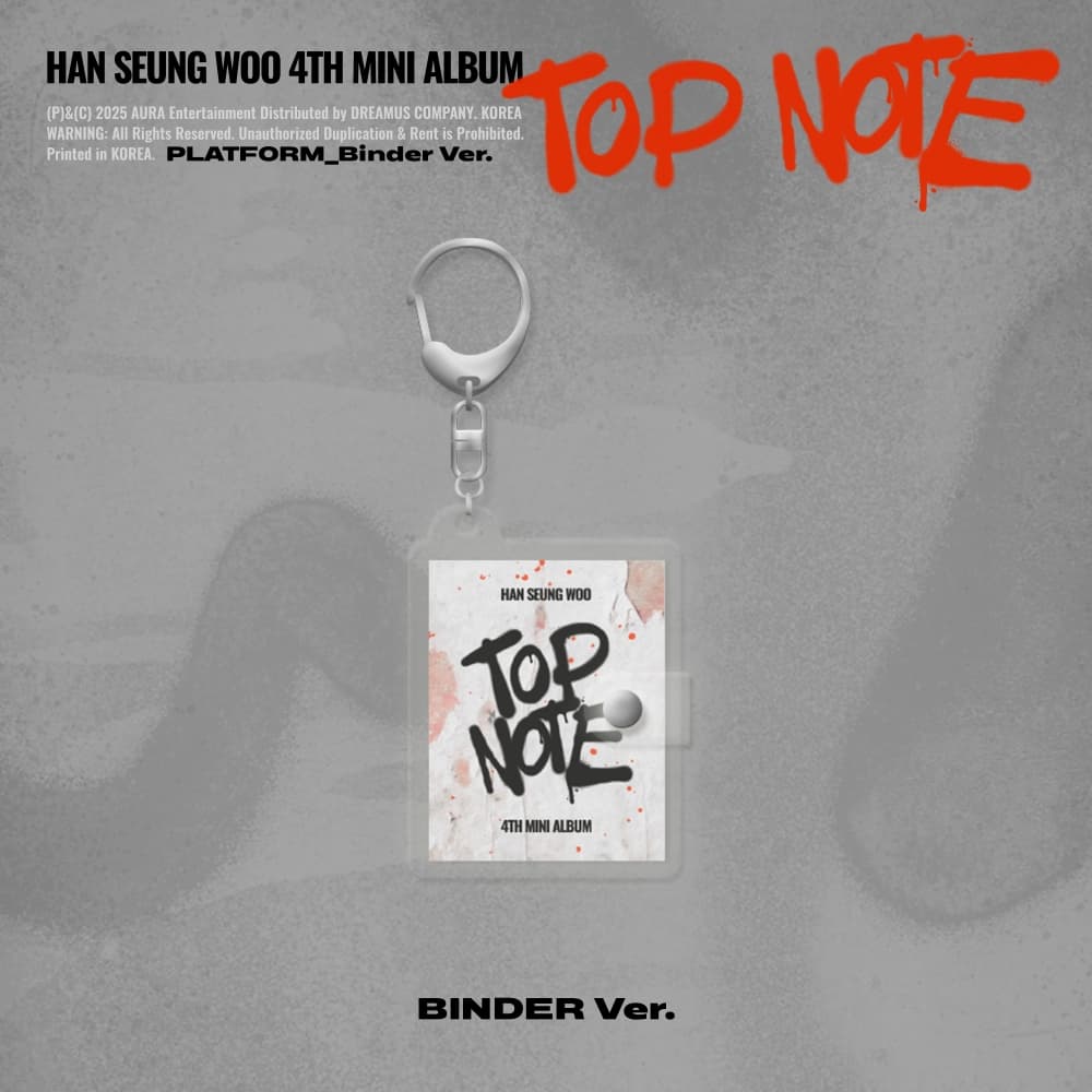 한승우 (HAN SEUNG WOO) - 4th Mini Album [TOP NOTE] (PLATFORM_Binder Ver.)
