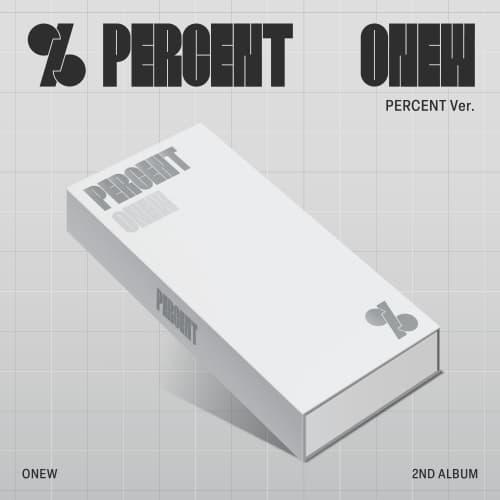온유 (ONEW) - 정규앨범2집 [PERCENT] (PERCENT Ver.)
