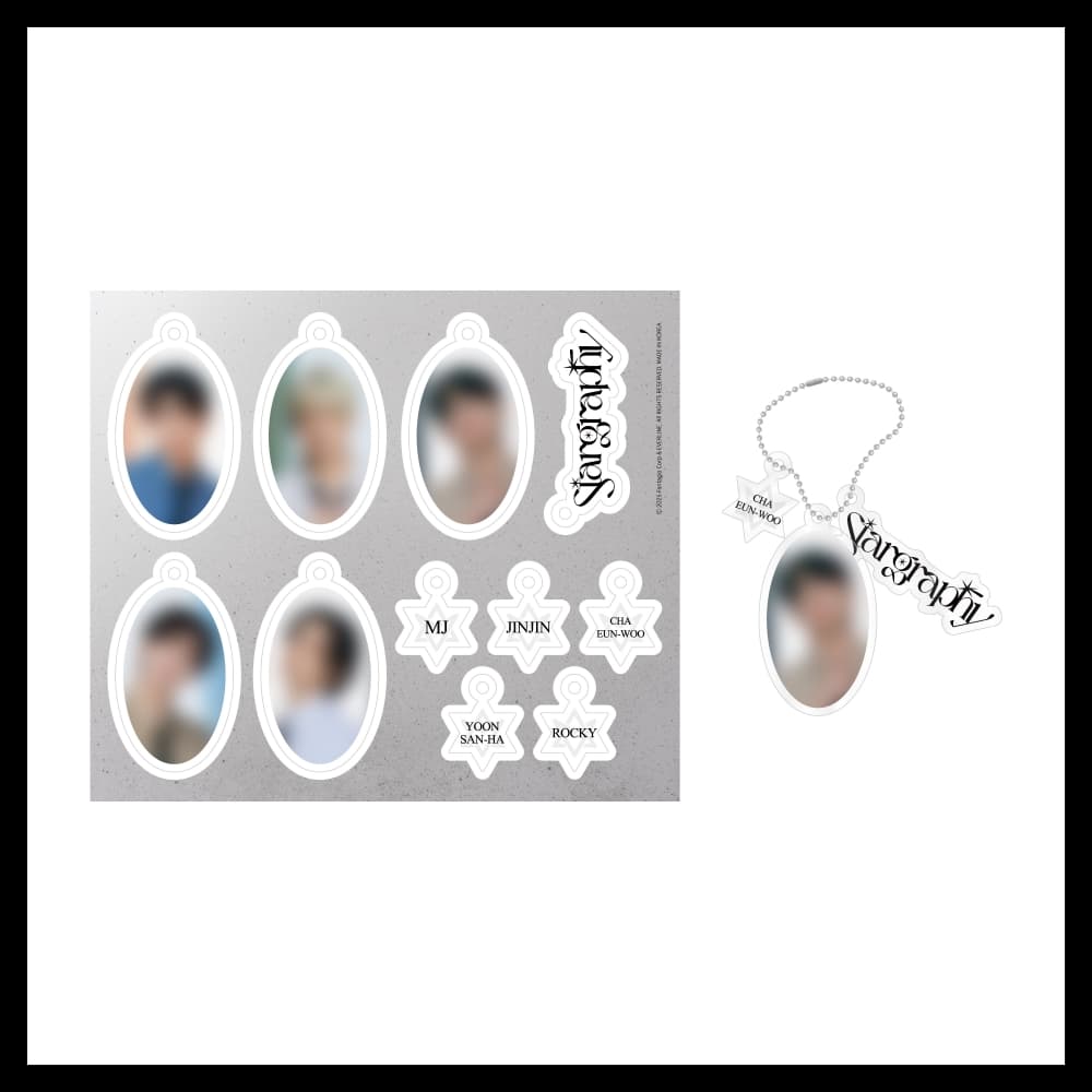 아스트로(ASTRO)_14.아크릴 키링 팩_2025 The 4th ASTROAD [Stargraphy] OFFICIAL MD