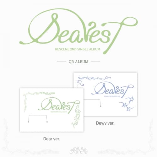 [세트/앨범2종] RESCENE (리센느) - 2nd Single Album [Dearest] (QR VER.)