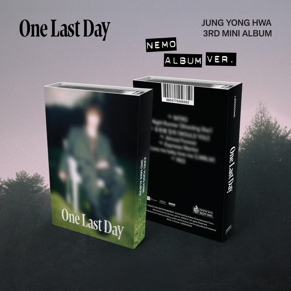 정용화 (JUNG YONGHWA) - 3rd Mini Album [One Last Day] (NEMO ALBUM / LIMITED EDITION)