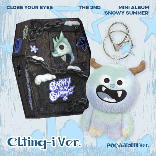 CLOSE YOUR EYES - The 2nd Mini Album [Snowy Summer] (CLting-i Ver. / POCAALBUM)