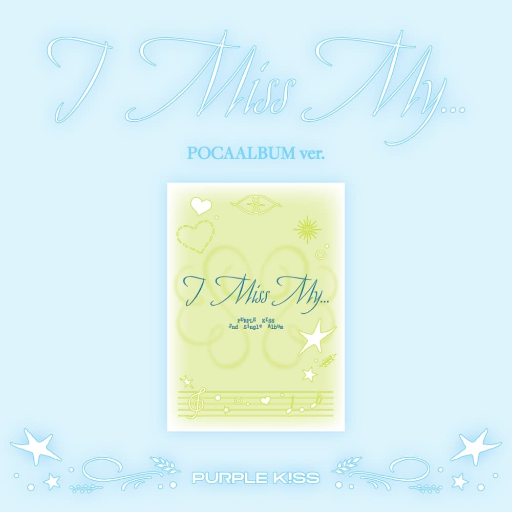 퍼플키스 (PURPLE KISS) - 싱글2집 [I Miss My...] (POCA ver.)