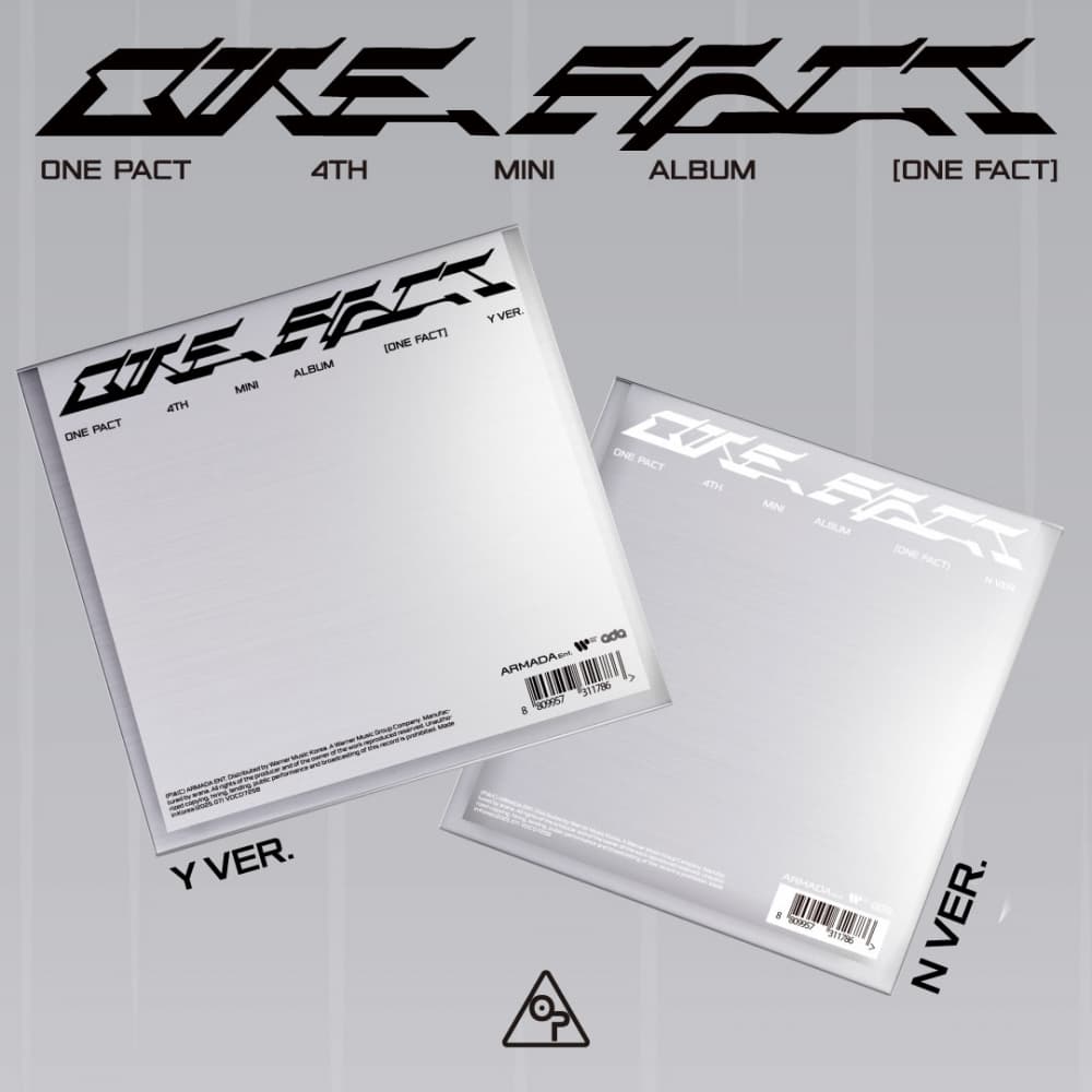 [세트/앨범2종] 원팩트 (ONE PACT) - 4th Mini Album [ONE FACT]