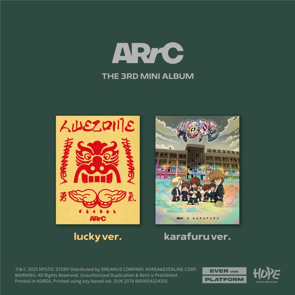 ARrC (아크) - 3rd mini album [HOPE] (lucky ver.) (EVER VER.)