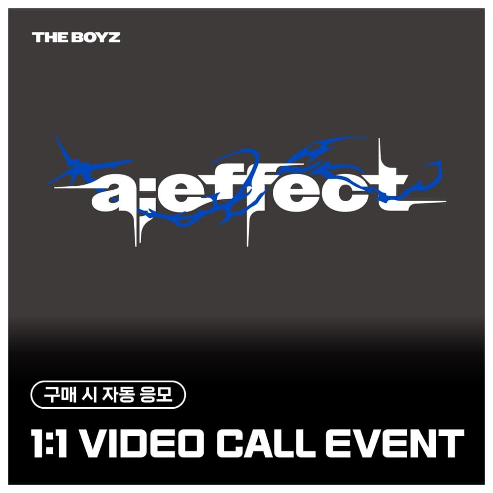 [8/1 1:1 VIDEO CALL EVENT] 더보이즈 (THE BOYZ) - The 10th Mini Album [a;effect] (Photobook / 랜덤)