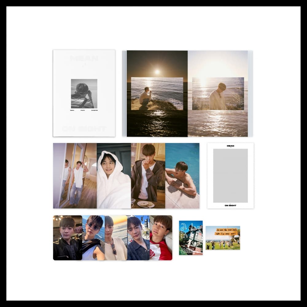 MINHO PHOTO EXHIBITION [MEAN : on sight] PHOTOBOOK