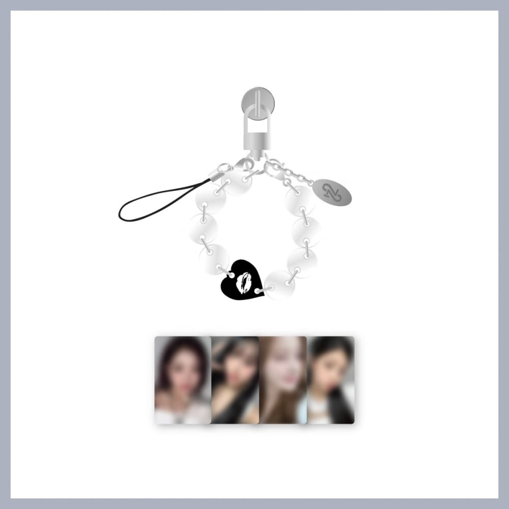 【吻站联合】 KISS OF LIFE_06.STRAP KEYRING_KISS OF LIFE 4th Mini Album [224] JAPAN POP UP STORE OFFICIAL MD