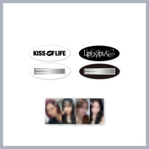 【吻站联合】 KISS OF LIFE_05.ACRYLIC HAIR PIN_KISS OF LIFE 4th Mini Album [224] JAPAN POP UP STORE OFFICIAL MD