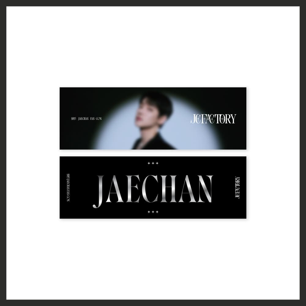 재찬(JAECHAN)_04.슬로건_2025 JAECHAN FAN-CON [JCFACTORY] in SEOUL OFFICIAL MD