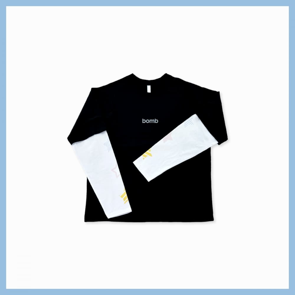 [에버라인 단독 특전]아일릿(ILLIT)_17.긴팔 티셔츠_ILLIT 3rd MINI ALBUM 'bomb' POP-UP STORE Merch.