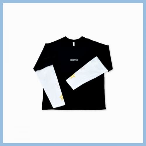 [에버라인 단독 특전]아일릿(ILLIT)_17.긴팔 티셔츠_ILLIT 3rd MINI ALBUM 'bomb' POP-UP STORE Merch.
