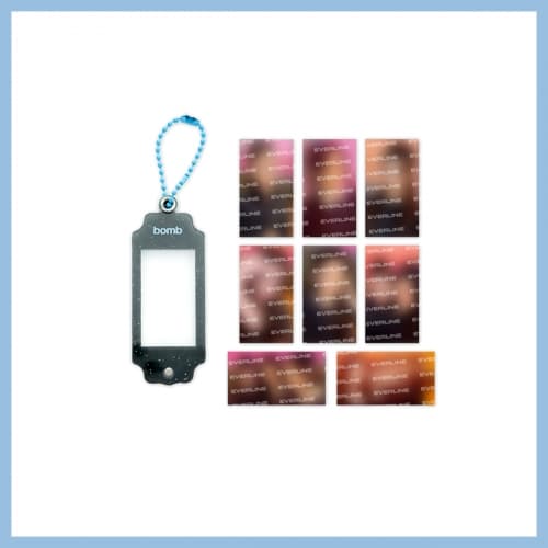 [EVERLINE独家特典] ILLIT_08.NAME TAG KEYRING_ILLIT 3rd MINI ALBUM 'bomb' POP-UP STORE Merch.