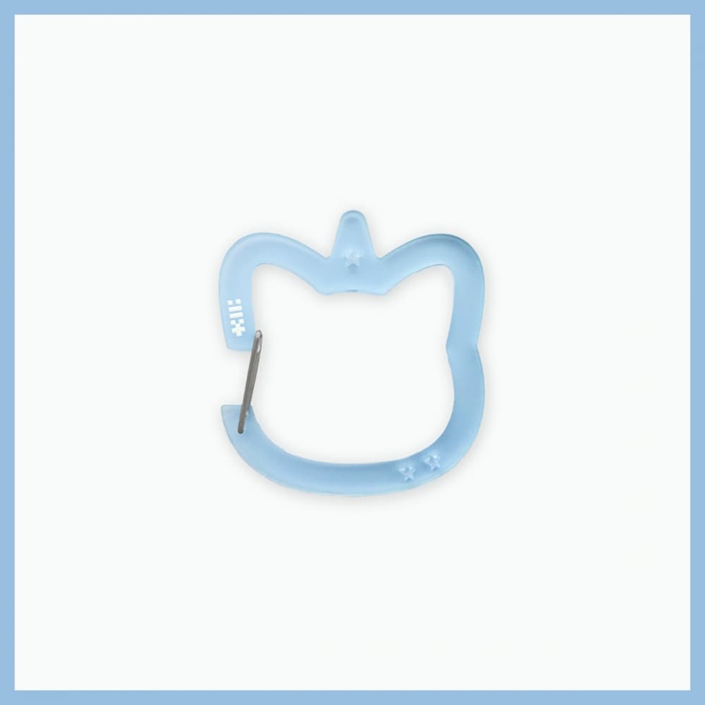 [EVERLINE独家特典] ILLIT_04.ACRYLIC CARABINER KEYRING_ILLIT 3rd MINI ALBUM 'bomb' POP-UP STORE Merch.