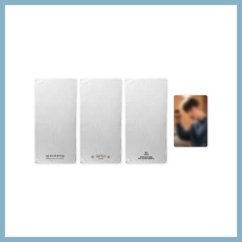 【朴珍荣_BlossomNyoung】未知的首尔_10.TOWEL&PHOTOCARD SET_2025 未知的首尔 POP-UP STORE_OFFICIAL MD