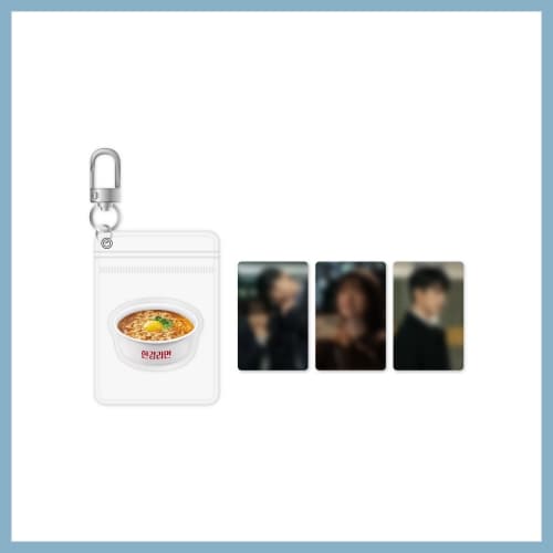 【朴珍荣_BlossomNyoung】未知的首尔_04.MINI POUCH KEYRING&PHOTOCARD SET_2025 未知的首尔 POP-UP STORE_OFFICIAL MD