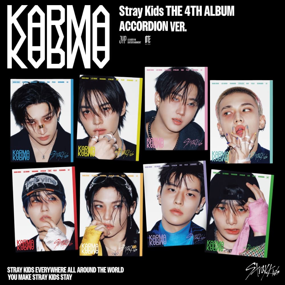 스트레이 키즈 (Stray Kids) - 정규4집 [KARMA] (ACCORDION VER.) (랜덤)