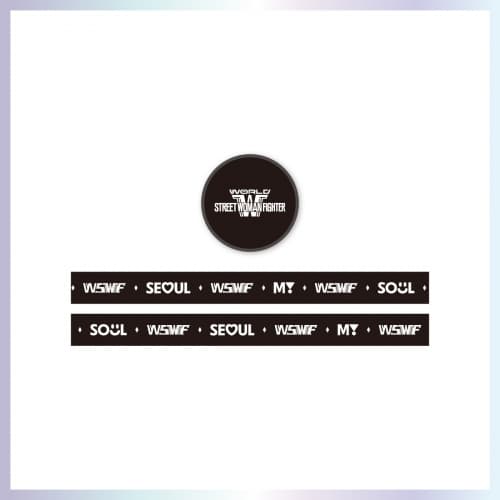 【剧博小卫星】WSWF_07.MASKING TAPE_WORLD OF STREET WOMAN FIGHTER POP-UP STORE OFFICIAL MD
