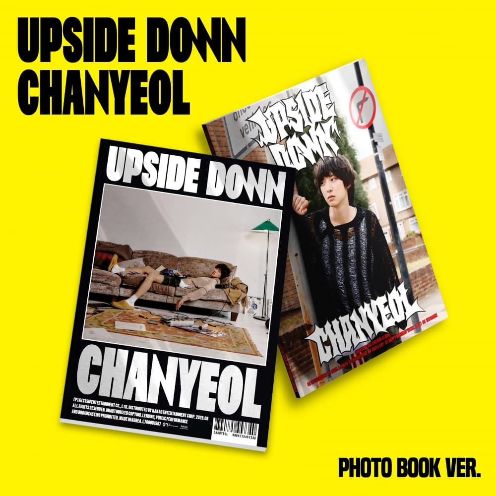 [세트/앨범2종] 찬열 (CHANYEOL) - 미니2집 [Upside Down] (PHOTO BOOK Ver.)