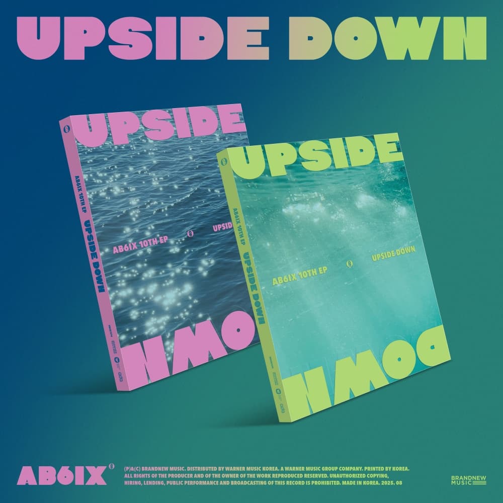[세트/앨범2종] AB6IX (에이비식스) - 10TH EP [UPSIDE DOWN] (Photobook VER.)