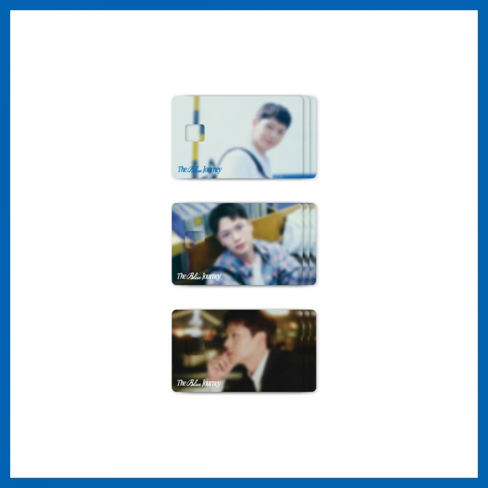 육성재(YOOK SUNGJAE)_01.카드 커버 스티커_2025 YOOK SUNGJAE FANCON [THE BLUE JOURNEY] POP-UP STORE OFFICIAL MD