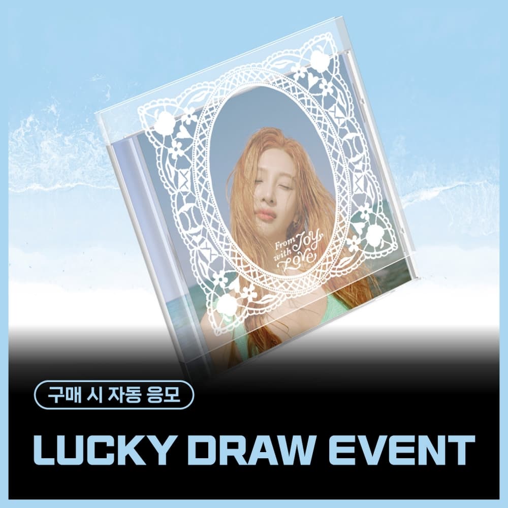 [LUCKY DRAW EVENT] JOY - 1st Mini Album [From JOY, with Love] (Jewel Case Ver.)