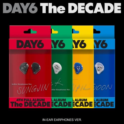 [세트/앨범4종] 데이식스 (DAY6) - The DECADE (이어폰반)