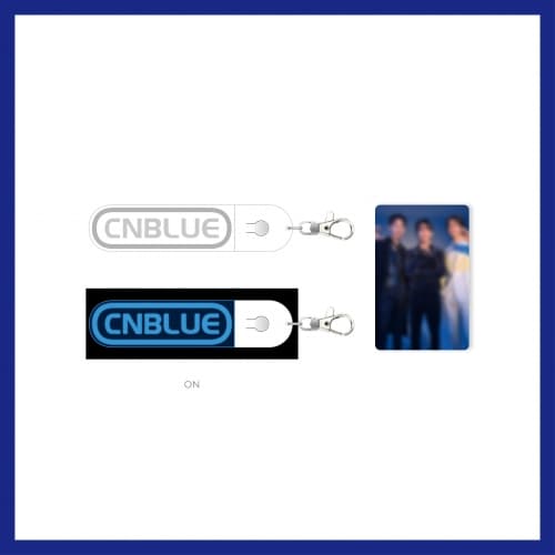 CNBLUE_01.MINI LIGHT STICK KEYRING_15TH ANNIVERSARY POP-UP STORE [THEN, NOW and FOREVER] OFFICIAL MD