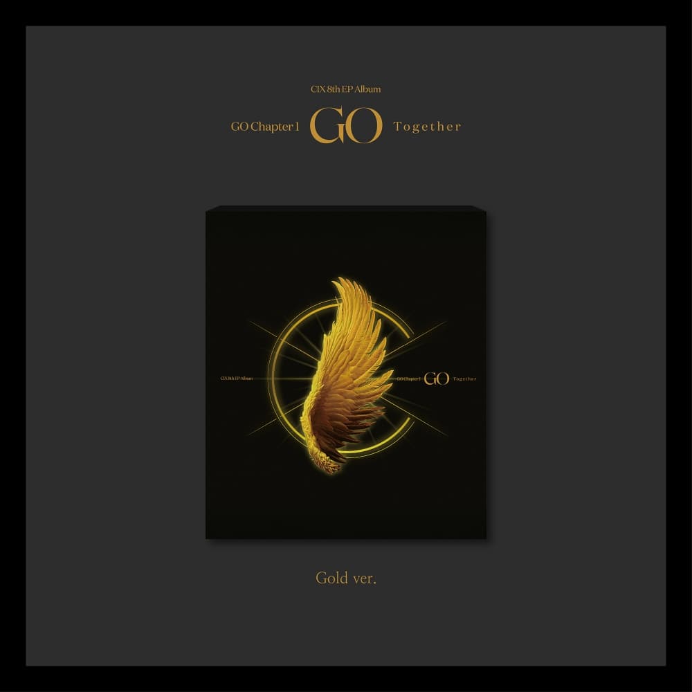 CIX (씨아이엑스) - 미니8집 [GO Chapter 1 : GO Together] (Gold ver.)