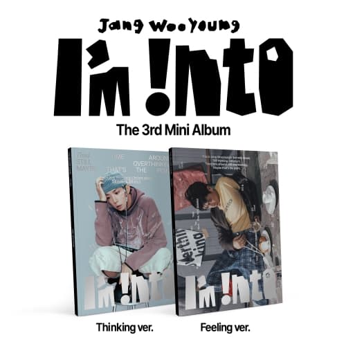 [세트/앨범2종] 장우영 (Jang Wooyoung) - 미니3집 [I'm into] (Thinking/Feeling ver.)