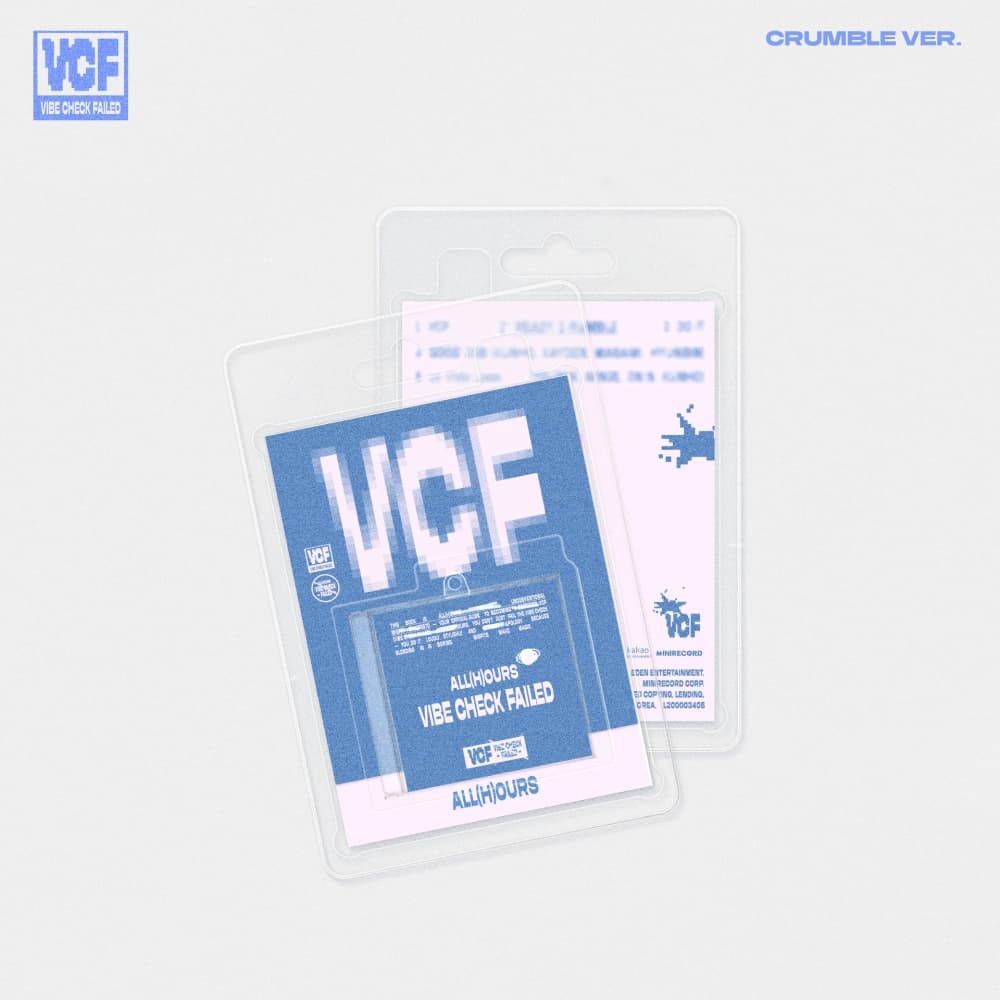 ALL(H)OURS (올아워즈) - 미니 4집 [VCF] (CRUMBLE ver.)