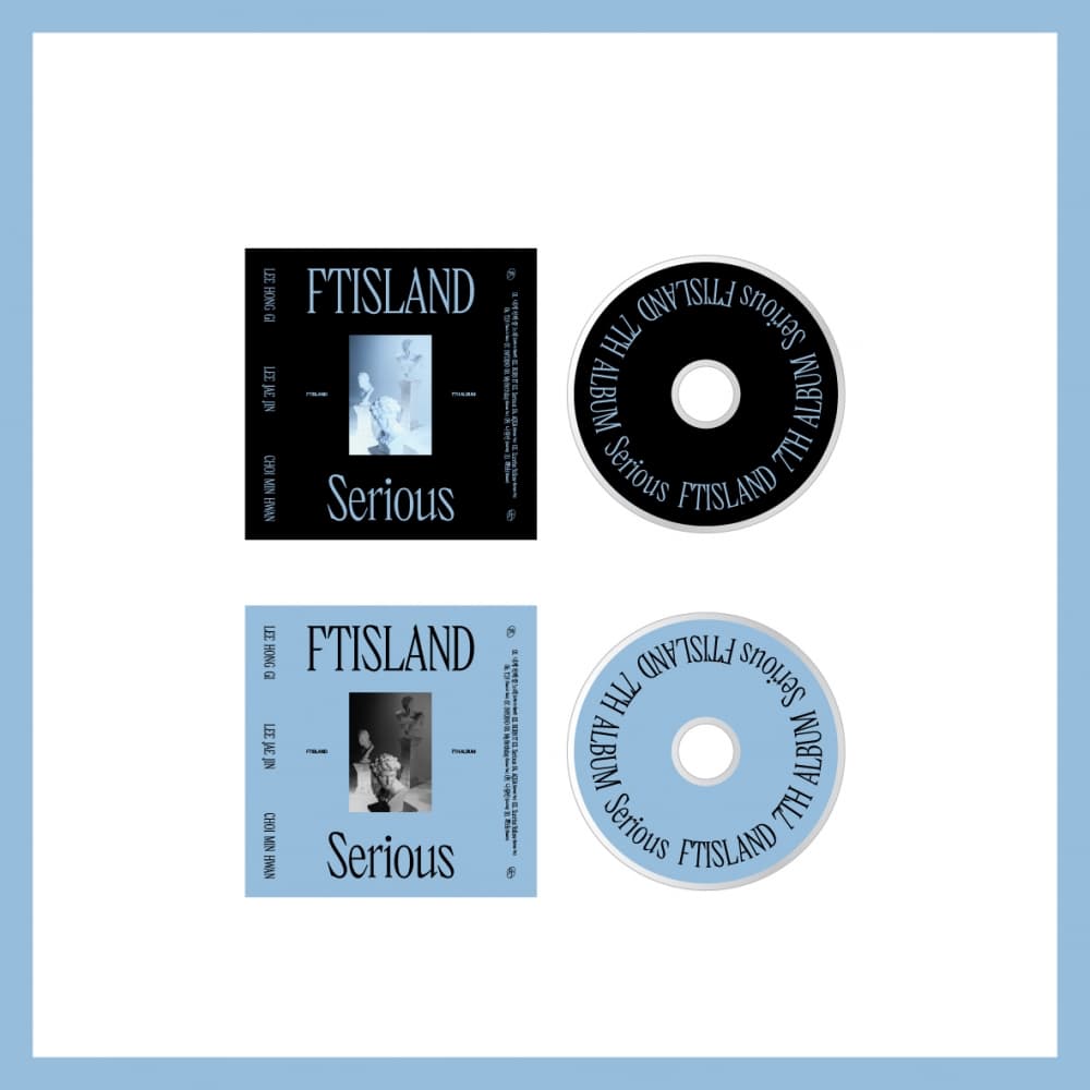 FTISLAND_01.ACRYLIC COASTER_FTISLAND 7TH ALBUM [Serious] POP-UP STORE OFFICIAL MD
