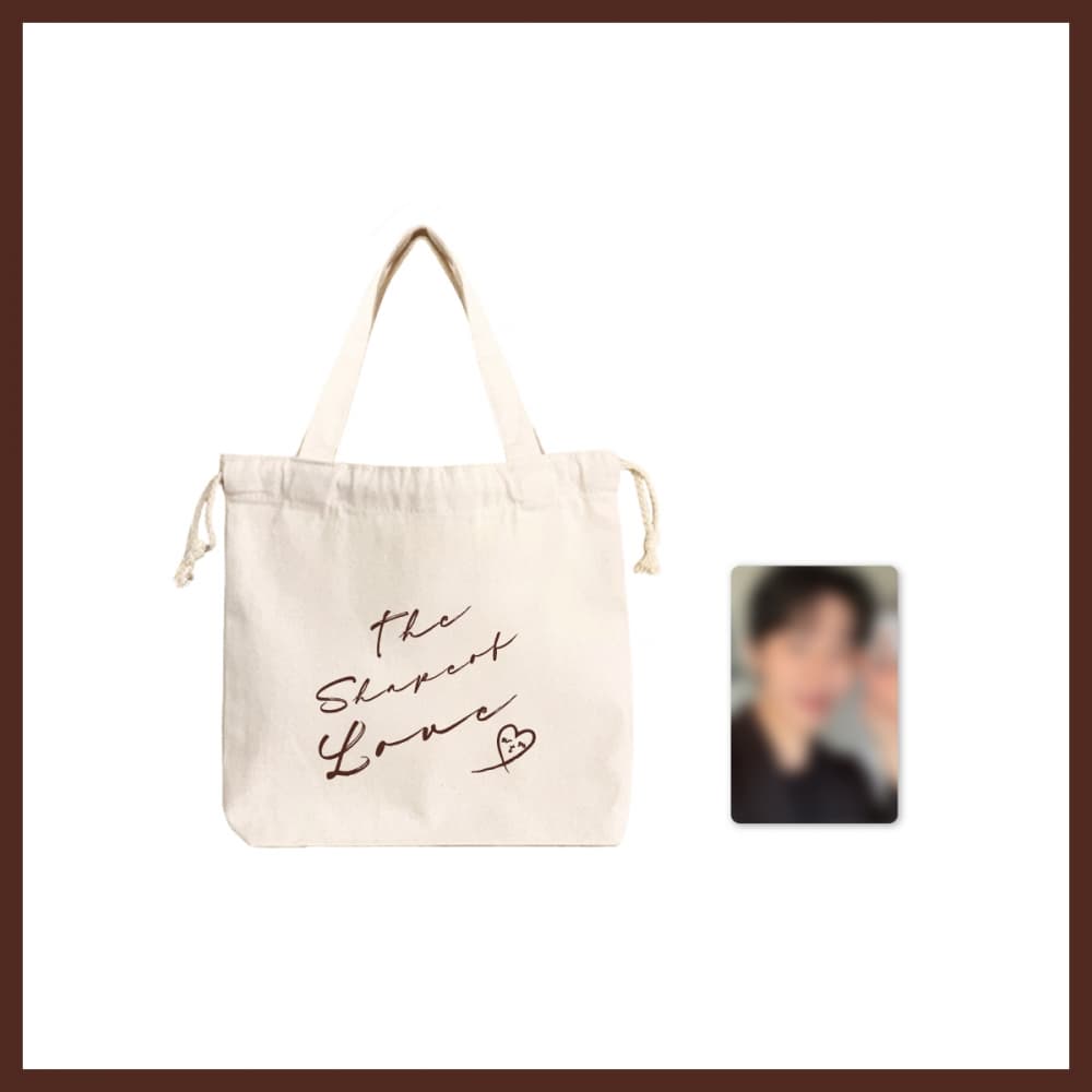 WON TAE MIN_02.ECO BAG_2025 WONTAEMIN 1st FANMEETING [The Shape of Love] OFFICIAL MD