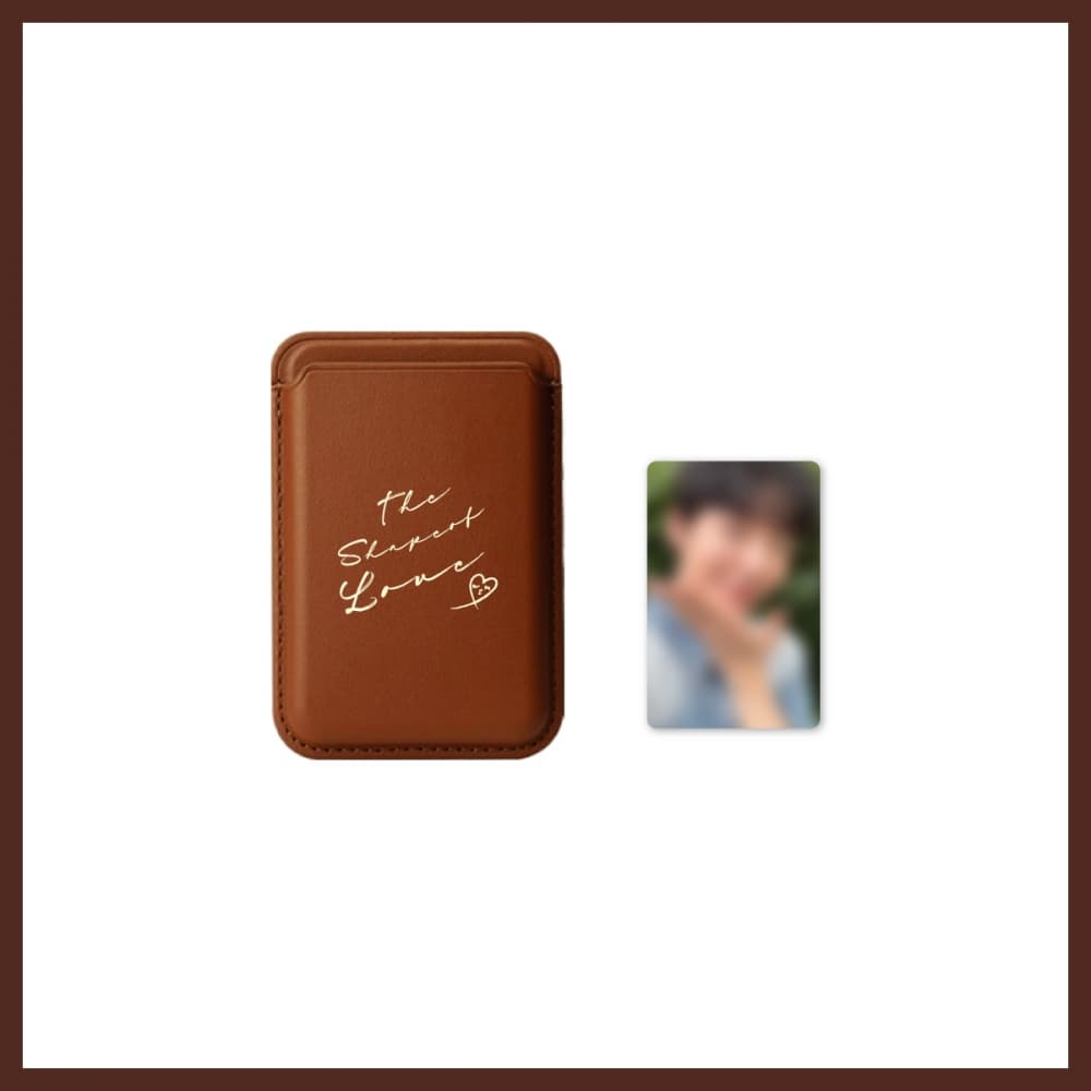 WON TAE MIN_01.MAGSAFE CARD WALLET_2025 WONTAEMIN 1st FANMEETING [The Shape of Love] OFFICIAL MD