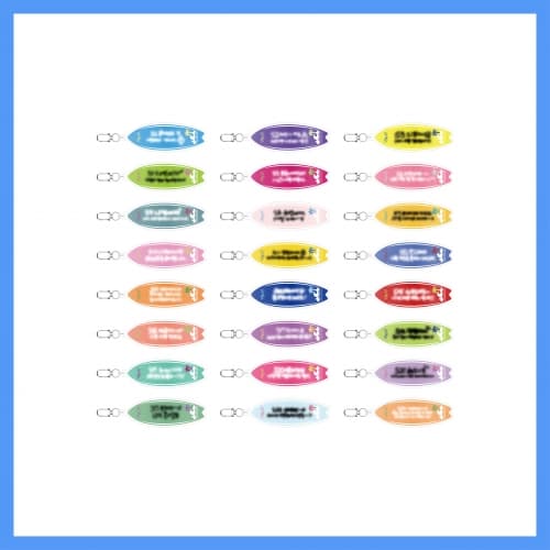 tripleS_02.RANDOM ACRYLIC KEYRING_2025 서핑 동아리 1기 발대식_OFFICIAL MD