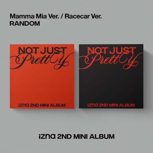 이즈나 (izna) - [Not Just Pretty] (PHOTOBOOK Ver.) (Mamma Mia Ver.  / Racecar Ver.) (랜덤)