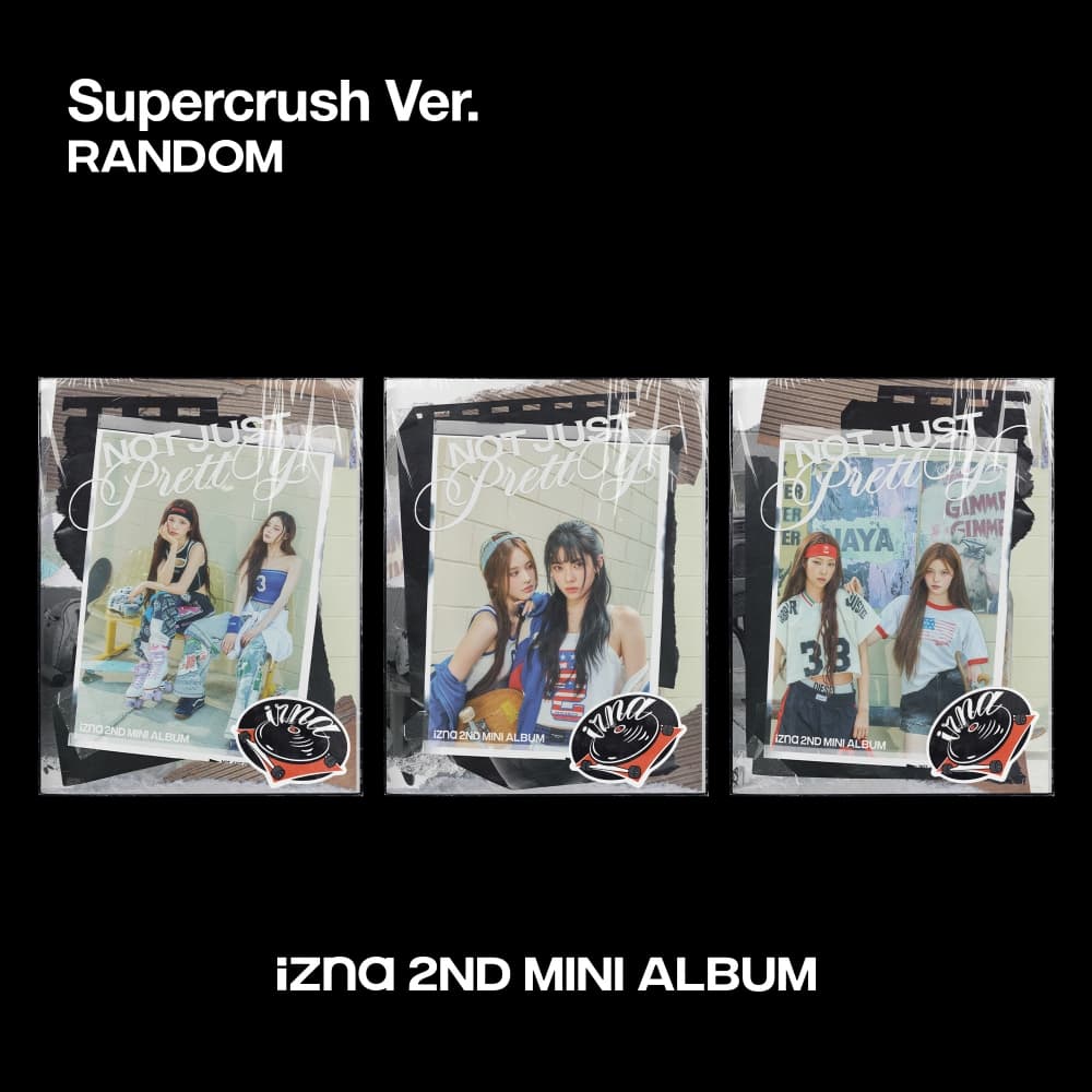 이즈나 (izna) - [Not Just Pretty] (POSTERBOOK Ver. / 랜덤) (Supercrush  Ver.)